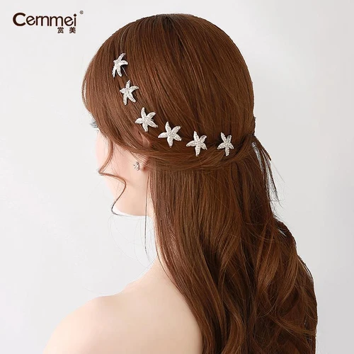 Bride Jewelry Rhinestone Headdress Hairpin Jewelry