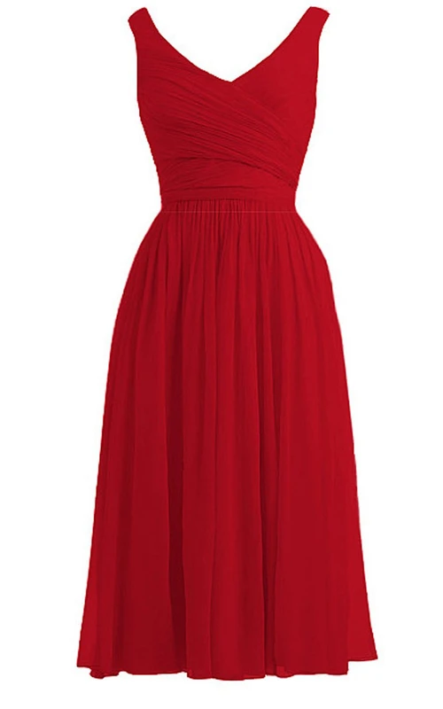 Robe élégante sans manches à taille basque en mousseline