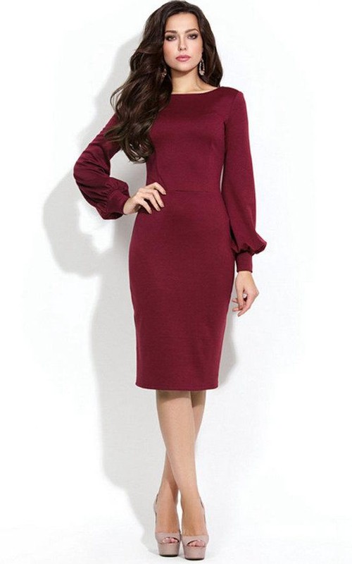 red bodycon dress knee length Strapless Midi Bodycon Dress Knee Length Elegant Party Dresses Women Double  Layers Red Dresses Vestidos De Festa