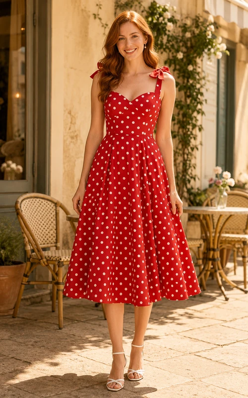 Vestido de invitada de boda rojo de gasa, corte A, escote corazón, sin mangas, detalle de lazo, largo hasta la rodilla