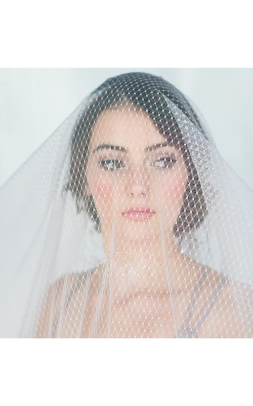 Voile en maille diamantée simple et élégante