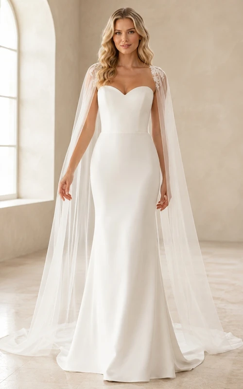 Modest High Neck Bridal Classic Wedding Dress A-Line Tulle