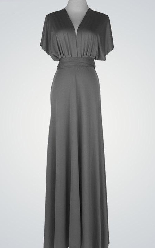 grey grecian bridesmaid dress Gray Bridesmaid Dresses
