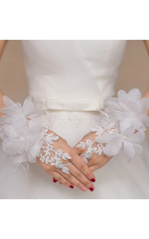 Neue Spitzenhaken-Handschuhe mit kurzem Absatz