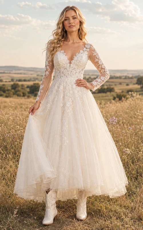 Robe de mariée de maternité à épaules dénudées, corsage en dentelle, robe de mariée désertique avec traîne.
