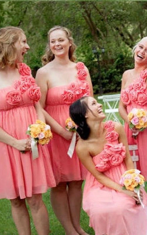 Vestido corto de gasa sin mangas, asimétrico, con cremallera y estampado floral, corte en A.