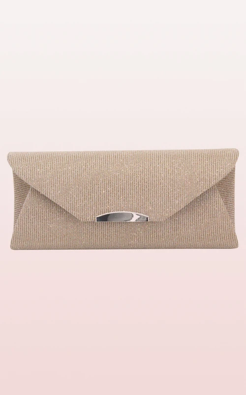 Glitzernde PVC-Handtasche
