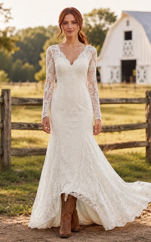 Robe de mariée bohème de maternité, col carré, manches papillon, dentelle et tulle, robe de plage
