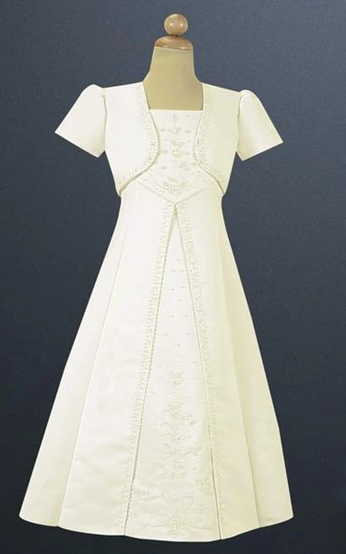Robe de demoiselle d'honneur à paillettes spaghetti et satin
