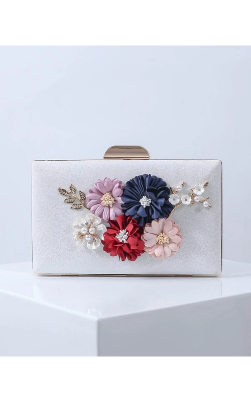 Bezaubernde Clutch mit Blumenmuster