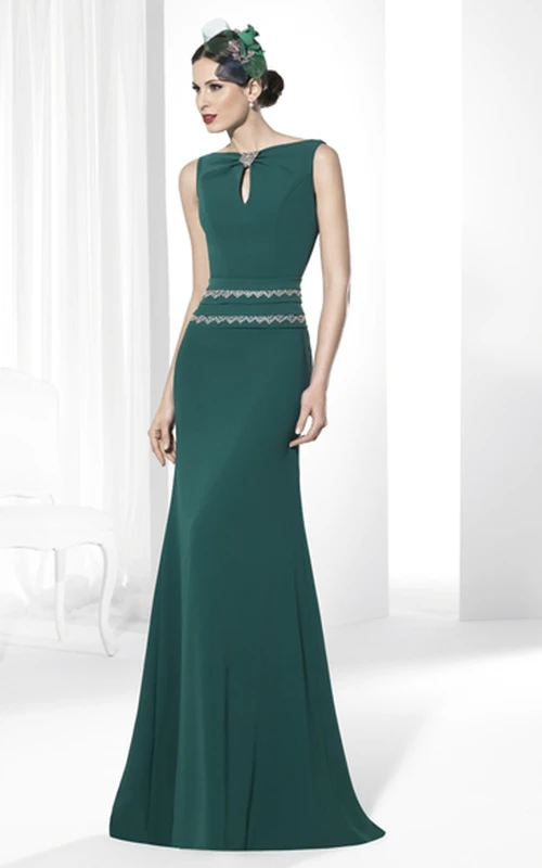A-Linien-Maxikleid aus Tüll, gerafft, trägerlos, ärmellos, mit Blumenmuster