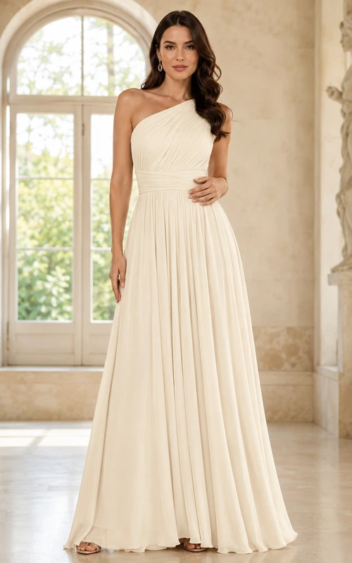 Spaghetti Strap Scoop Neck A-Line Floor Length Bridal Gown