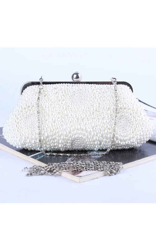 Bezaubernde Perlenhandtasche