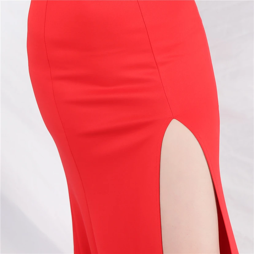 Unique Fashion Flower Design Simple And Elegant One-Shoulder Long Dress High-End Evening Dress view 18