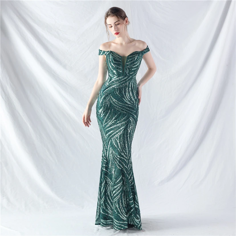Palace Herringbone Waist Vest High-End Evening Dress view 2