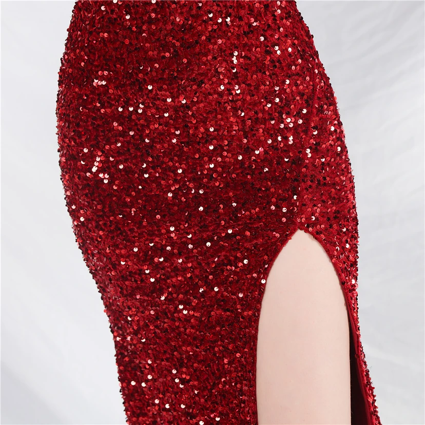 Robes de soirée longues à sequins faites main, magnifiques pour femmes et célébrités view 54