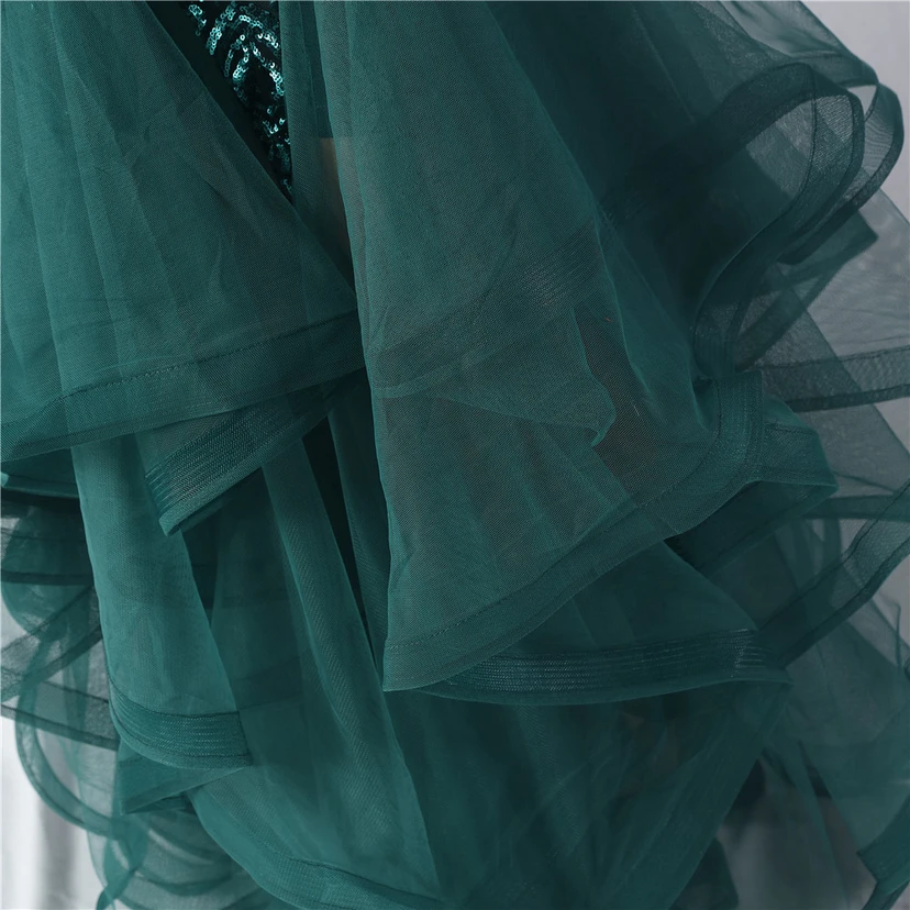 Handgefertigte Perlen, festes Netz, Positionierungsblumenperlen, Spleißnetz, heißes Tanz-Feier-Performance-Kleid view 80