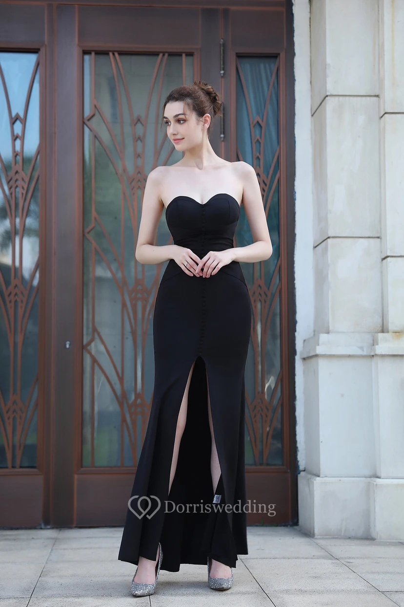 Toast Dress Bride Long Tube Top Thank You Banquet Slim Fishtail Skirt Wedding Car Model Exhibition Dress view 41