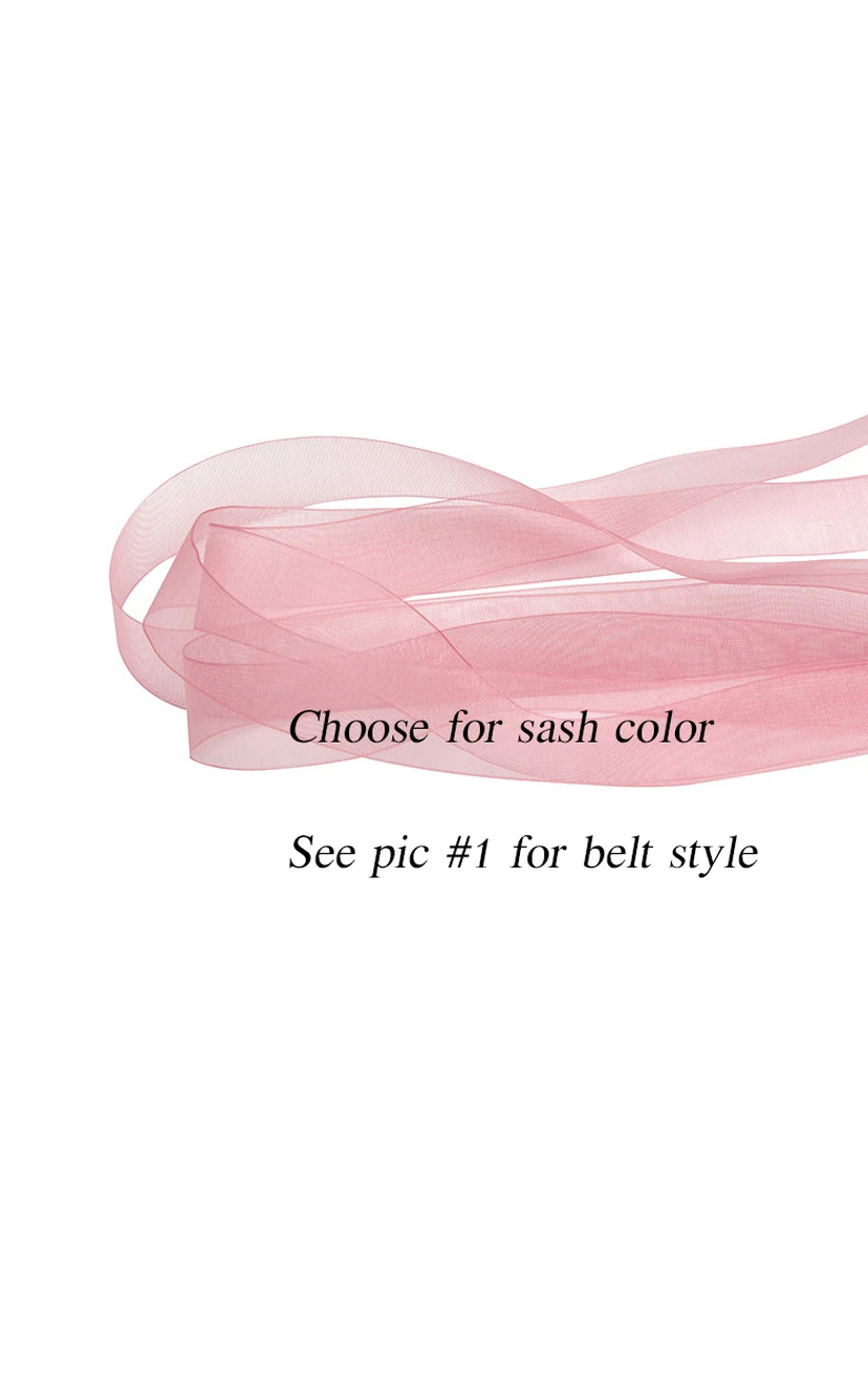 Luxury Tied Belt with Rhinestone view 4