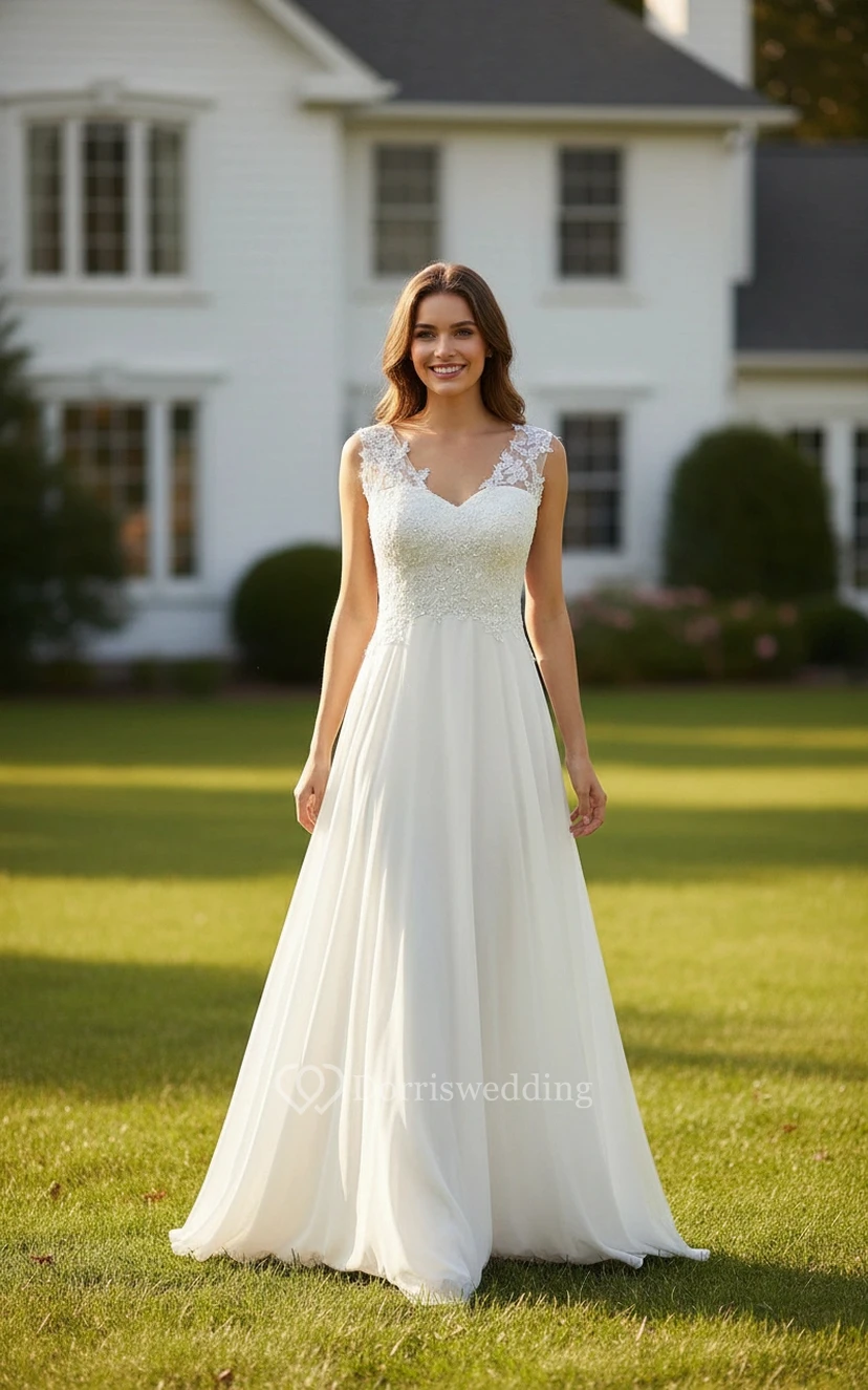 Enchanted Garden Embroidered Wedding Dress