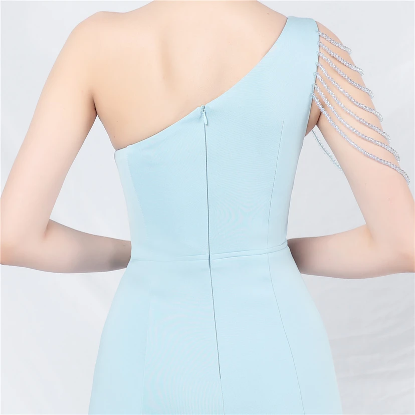Craft Beading Flower Dinner Wedding Celebration Car Model Long Evening Dress view 35