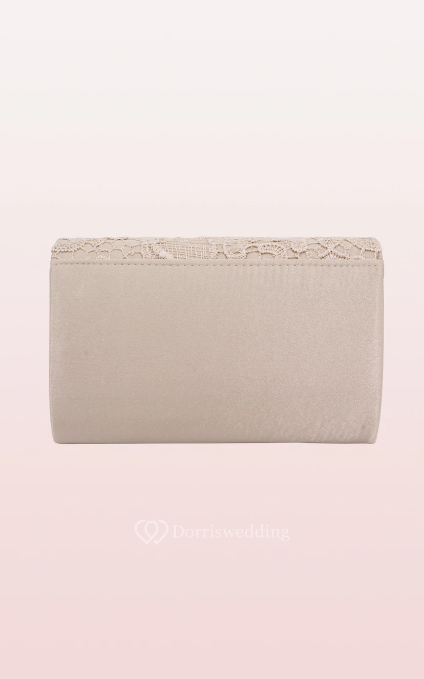 Lace Clutch with Flower view 10