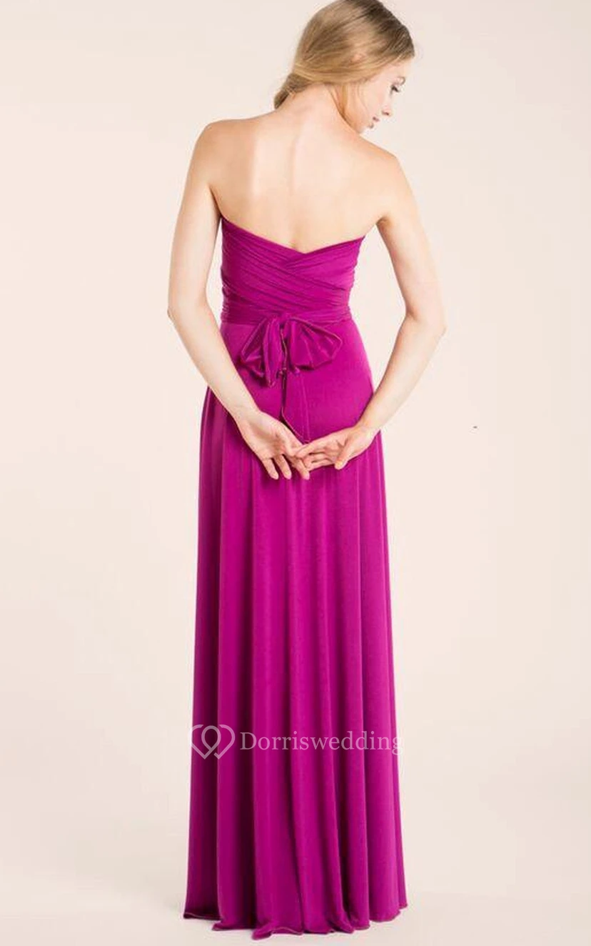 Orchid Long Infinity Orchid Bridesmaid Pink Gown Bridesmaid Weddings Evening Long Prom Bridesmaid Pink Dress view 2