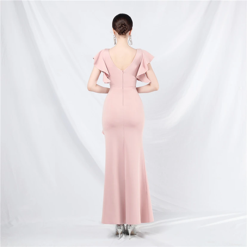 Wedding Celebration Exhibition Car Model Long Dress Skirt view 6