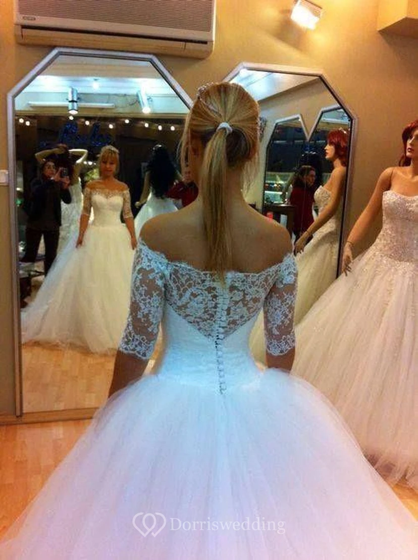 Eye-Catching Strapless Ball Gown Floor-Length Dresses With Bowknot