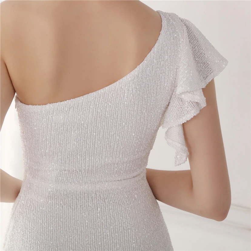 Fairy Dream Celebrity Party Party Evening Sexy Long Slim Toast Bride view 50