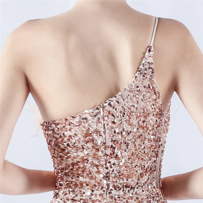 Robe de soirée en satin à baleines ornée de diamants et de fleurs, taille haute, pour réunion annuelle et mariage view 26