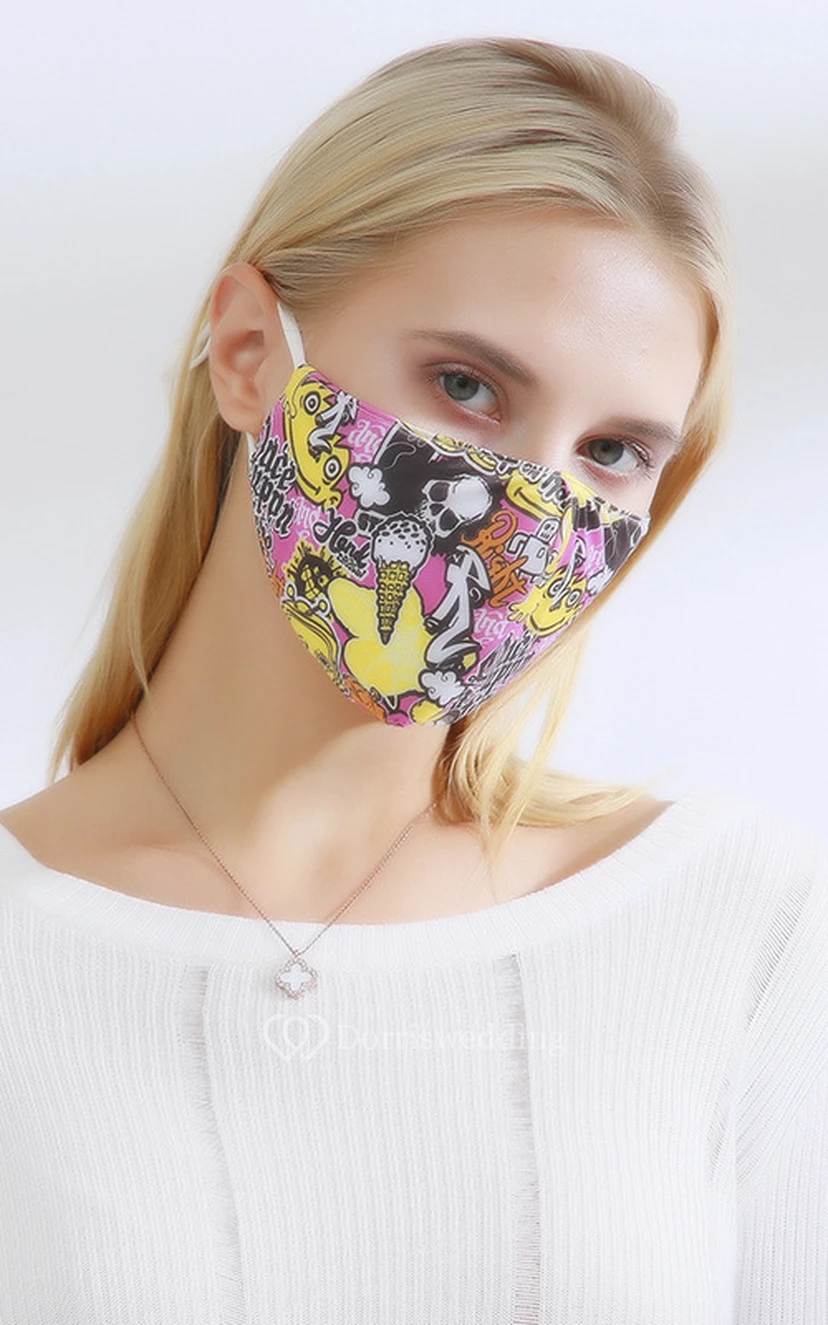 Non-medicial Christmas Cotton Washable Face Mask In 10 Colors view 10