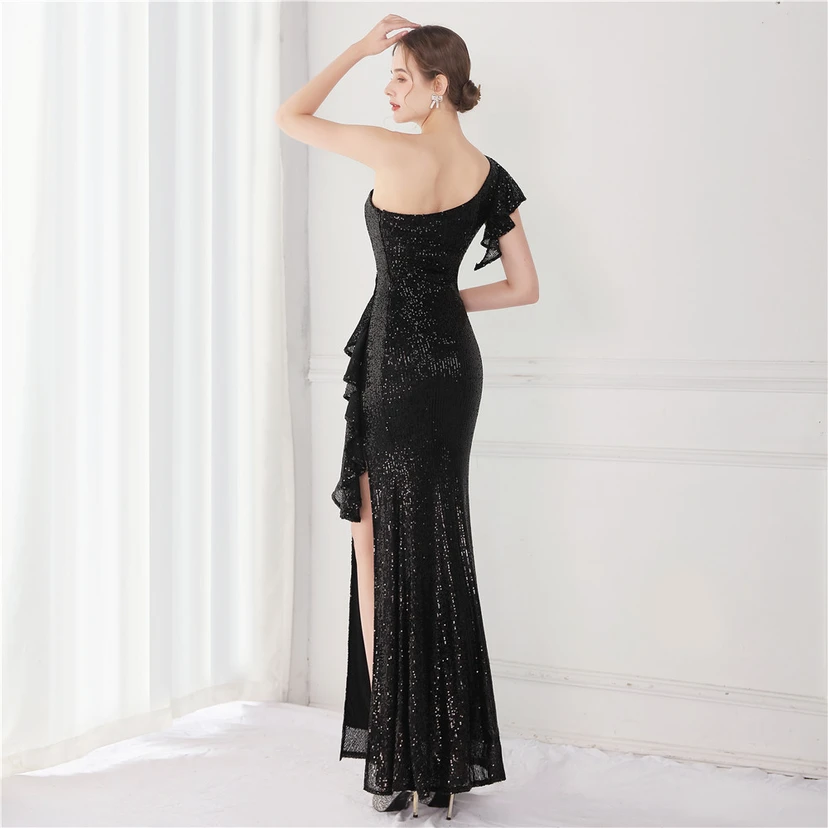Fairy Dream Celebrity Party Party Evening Sexy Long Slim Toast Bride view 9