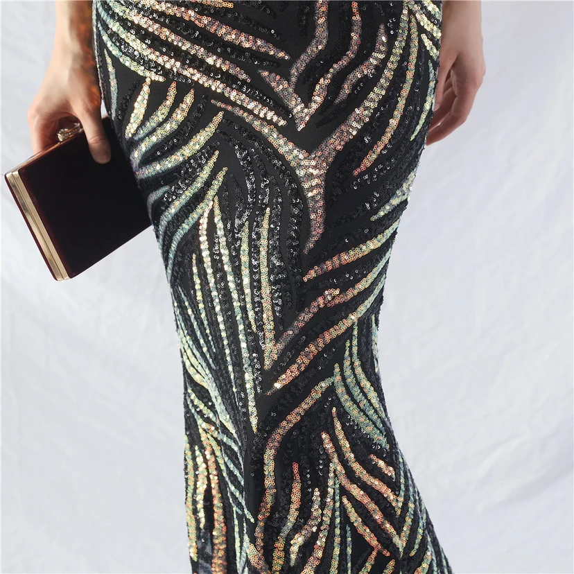 Palace Herringbone Waist Vest High-End Evening Dress view 60