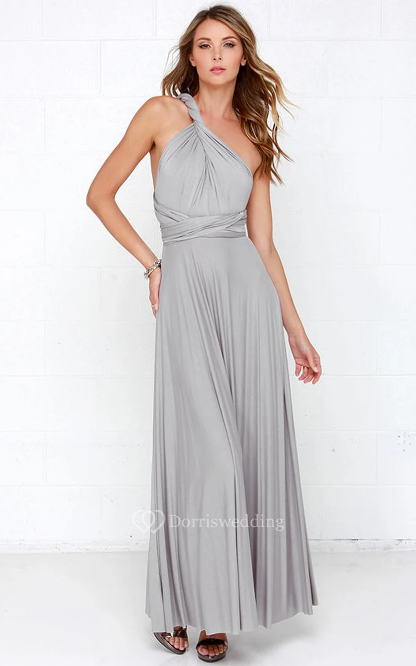 Vestido de punto sin mangas con tirantes convertibles view 3