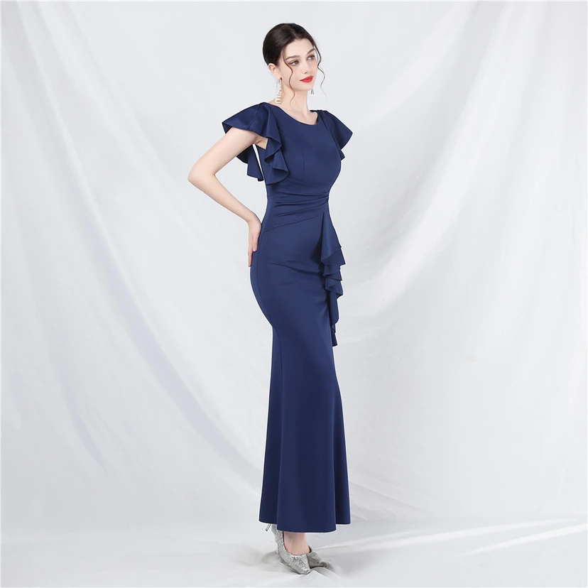 Wedding Celebration Exhibition Car Model Long Dress Skirt view 14