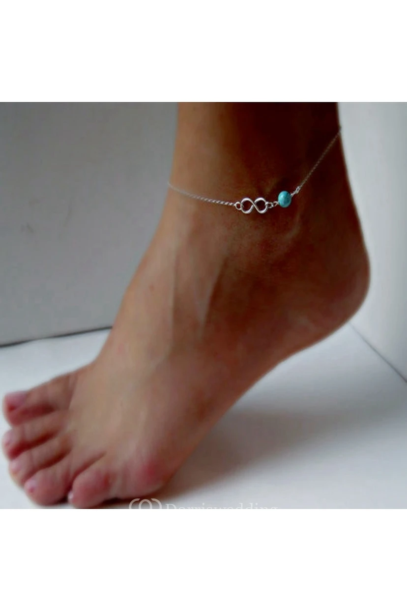 Simple Summer Digital Beaded Anklet 19Cm view 2