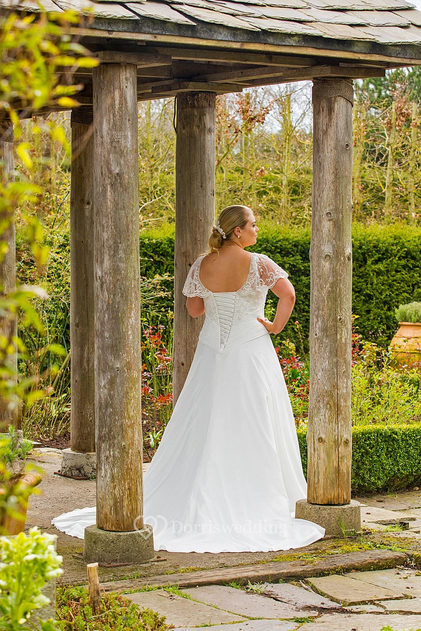 Delicate Iris Wedding Dress Styles view 2
