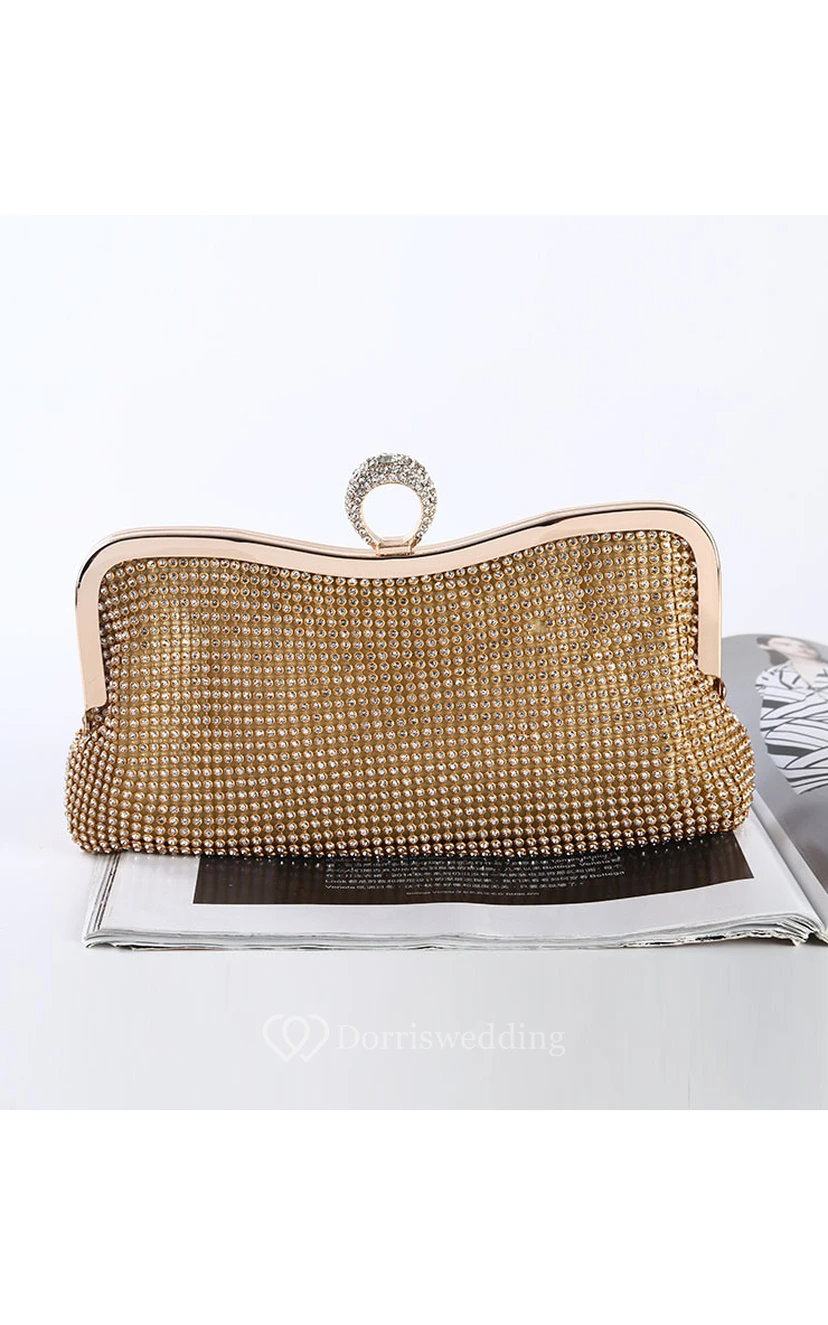 Crystal Pouch Clutch view 3