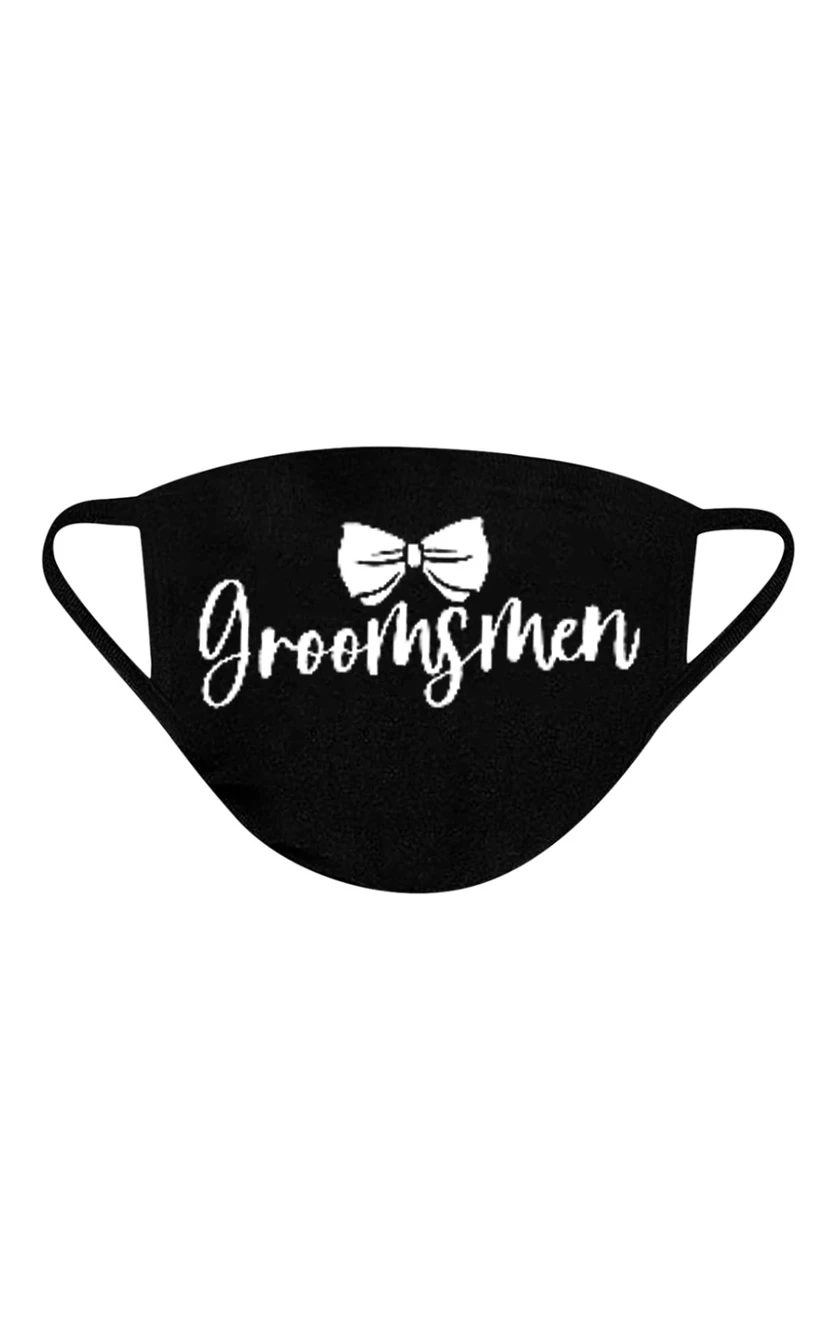 Non-Medical Cotton Wedding Face Masks view 11