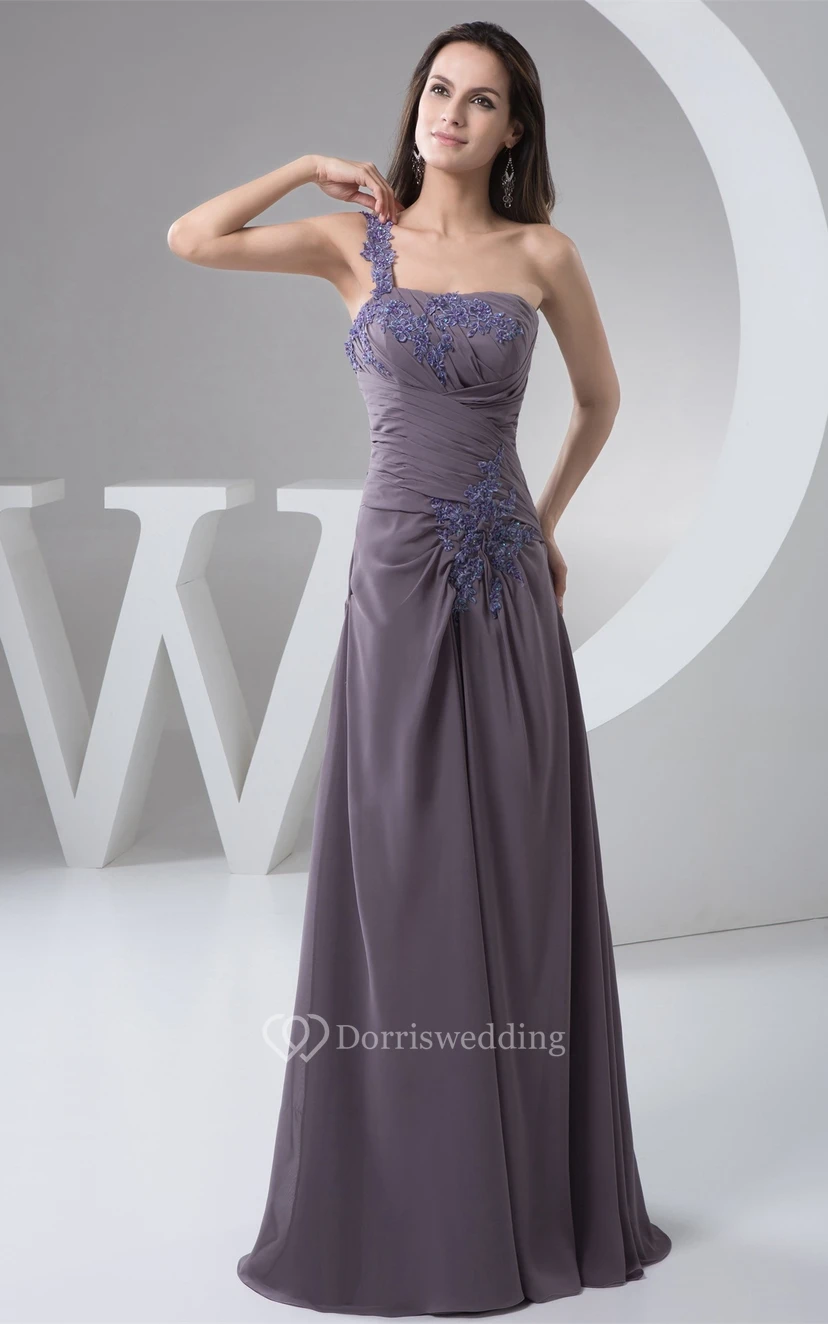 Trägerloses Etuikleid aus Chiffon mit Bolero und Spitze view 2