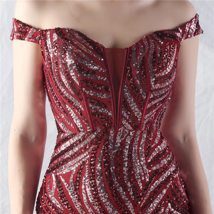 Palace Herringbone Waist Vest High-End Evening Dress view 28