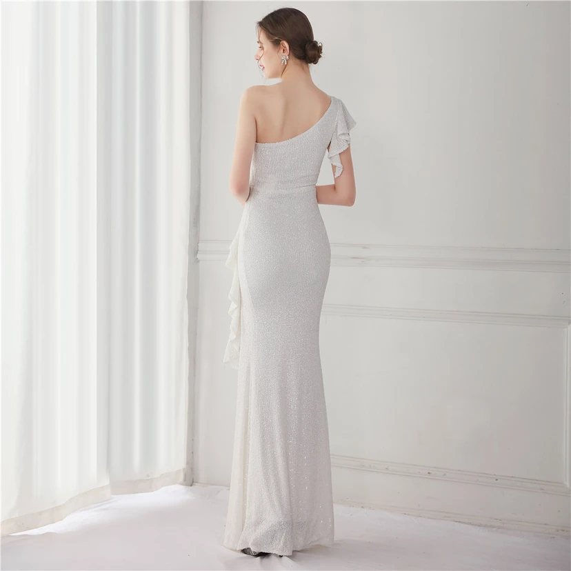 Fairy Dream Celebrity Party Party Evening Sexy Long Slim Toast Bride view 49