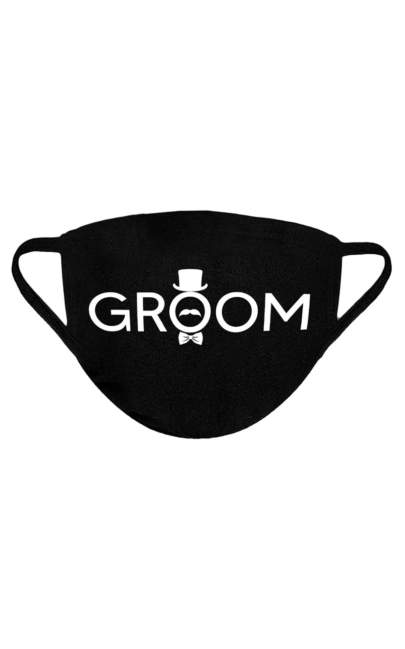 Non-Medical Cotton Wedding Face Masks view 8