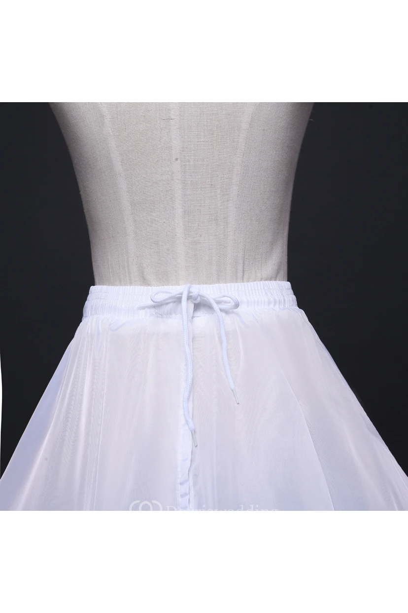 New Skirt Petticoat with Elastic Waist Thick 6 Steel Ring view 3