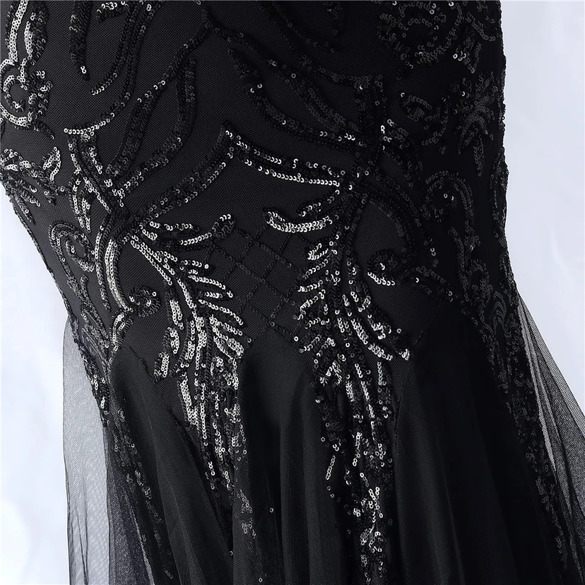Robe de soirée haut de gamme en maille perlée et ornée de perles, modèle 3034. view 27