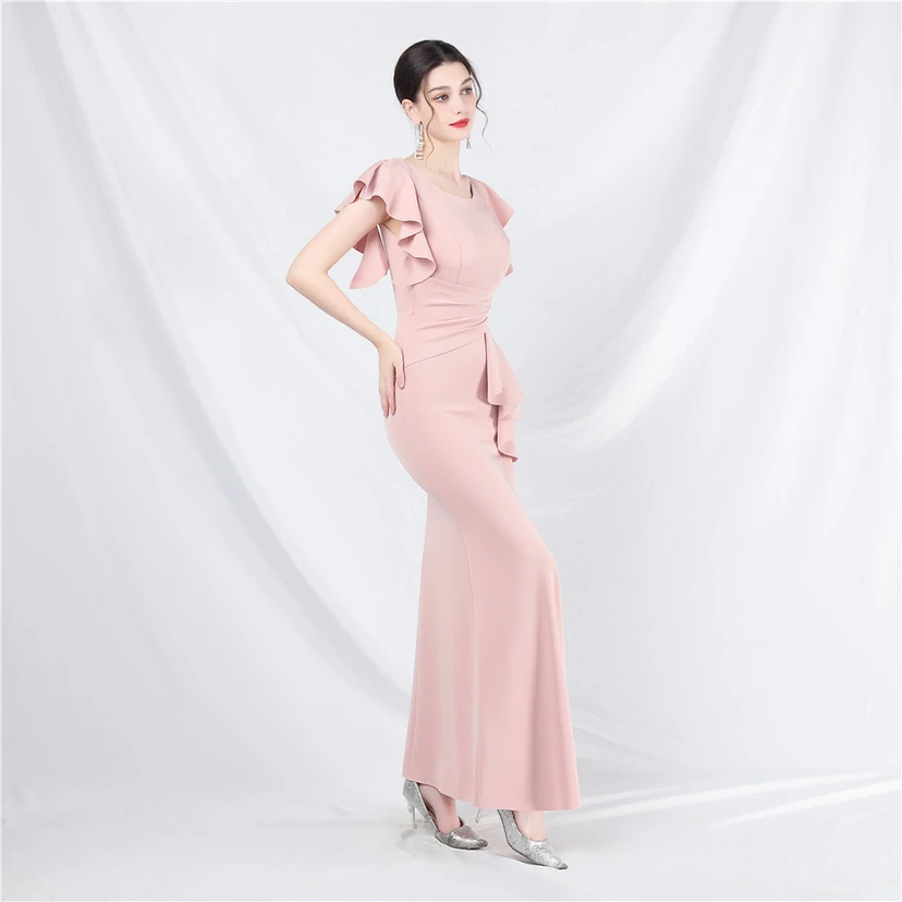 Wedding Celebration Exhibition Car Model Long Dress Skirt view 4