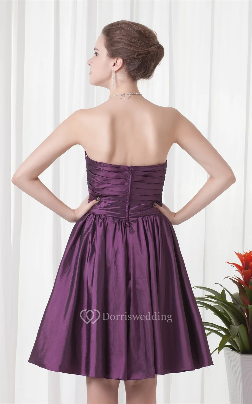 Stunning Sleeveless Floral a Line Midi Bridesmaid Dresses view 6
