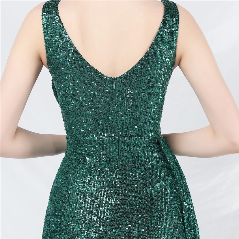 Cross-Border Dress Sequined Ribbon Long Evening Dress view 35