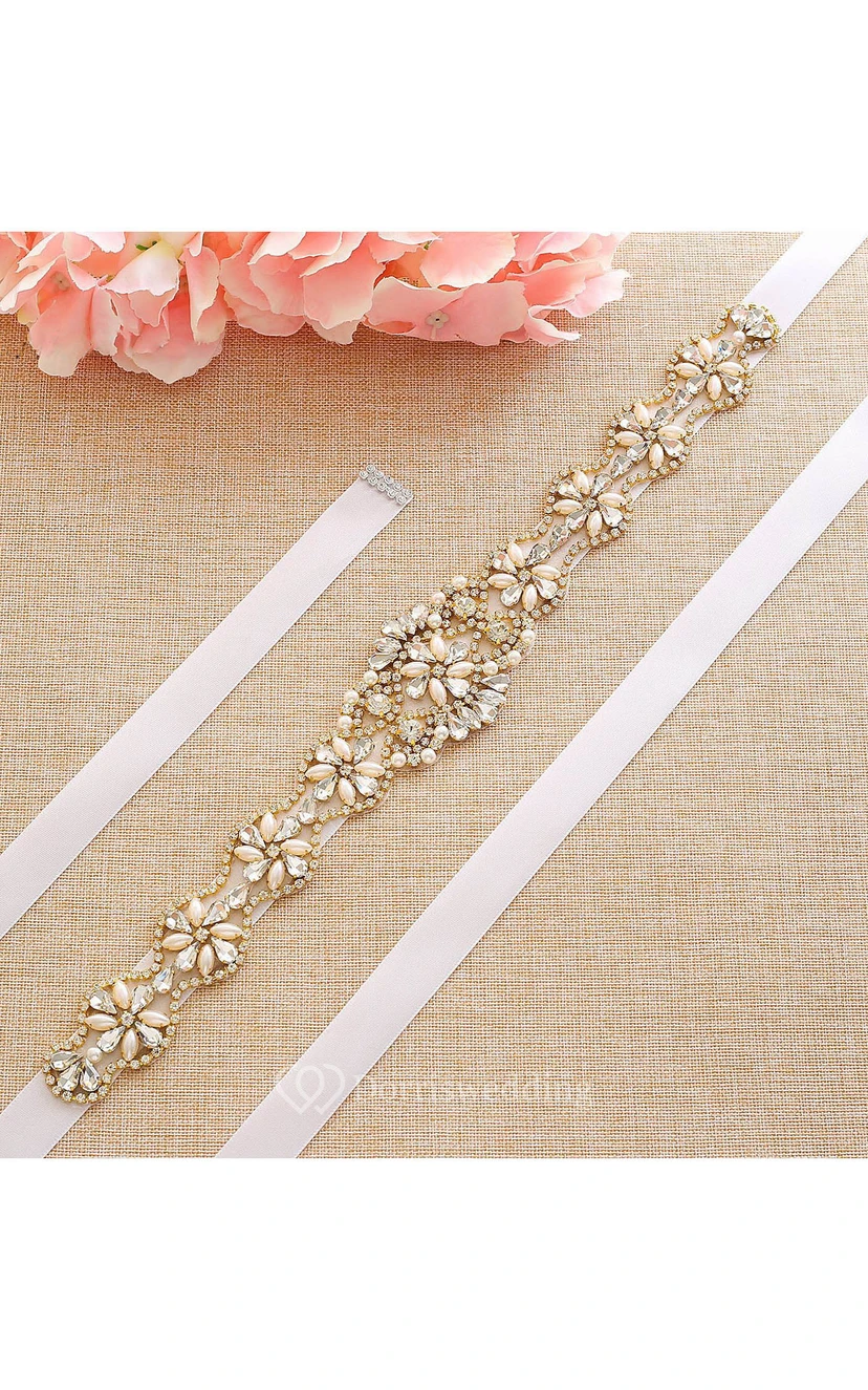 Elegant Bridal Beaded Belt